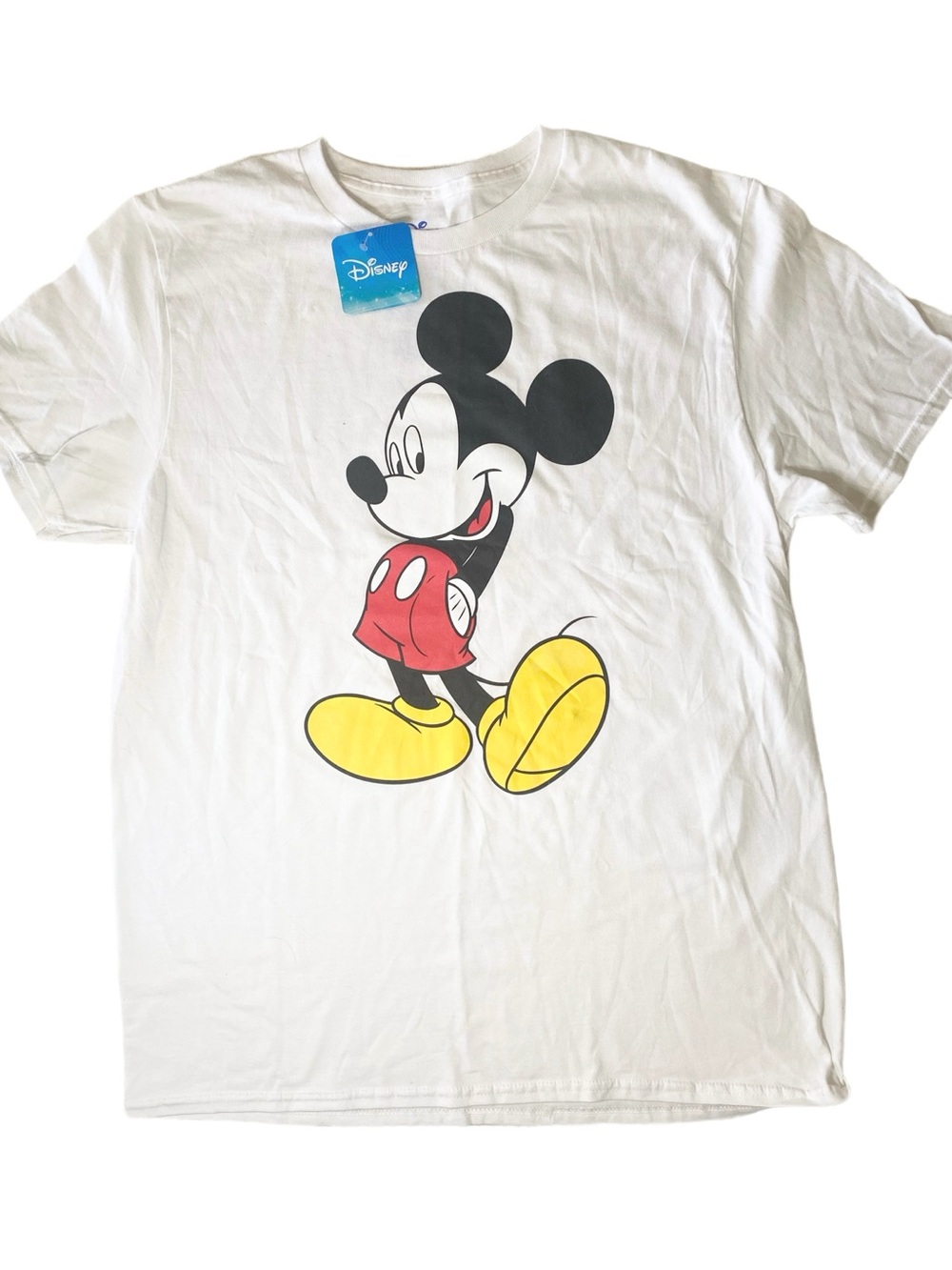 NWT Disney Mens  Mickey Mouse Graphic Tee  Size L